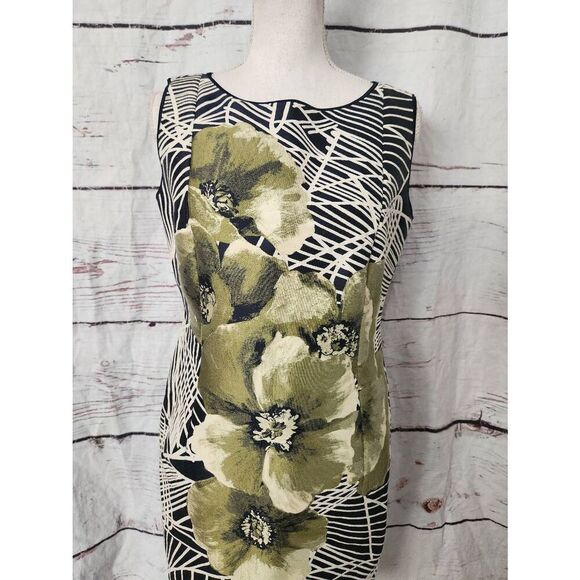 Lafayette 148 Faith Floral Jacquard Sheath Dress and Matching Jacket Size 4 - Picture 5 of 14